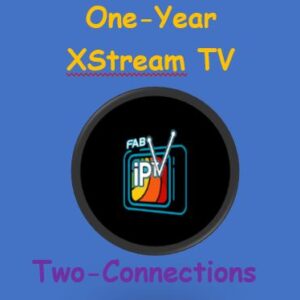 365 Days XStream TV Subscription for Two Connections / Devices