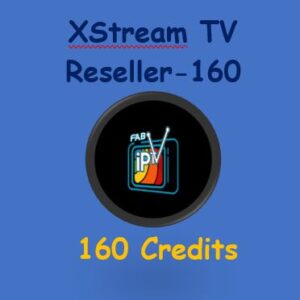 Reseller XStream TV 160 Credits Plan
