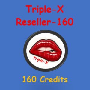 Reseller 'Triple-X' Adult XXX 160 Credits Plan