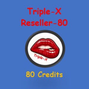 Reseller 'Triple-X' Adult XXX 80 Credits Plan
